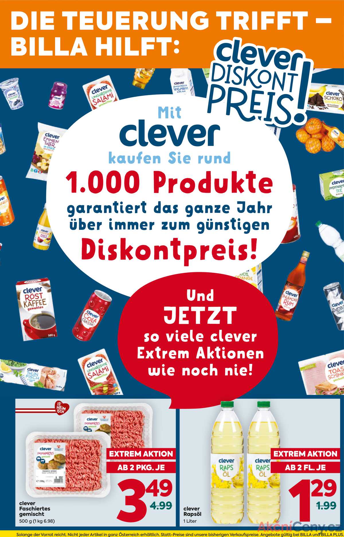 Leták BILLA Rakousko 16.10.-22.10.2025 - BILLA & BILLA PLUS strana 3