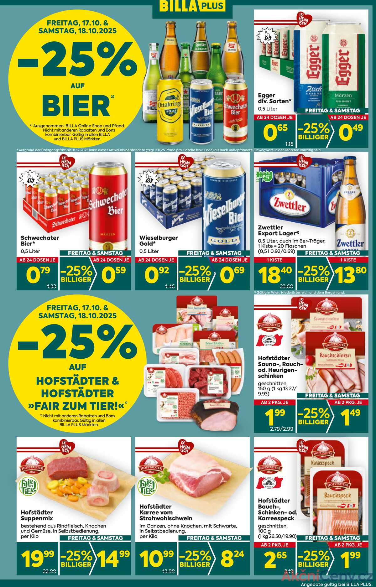 Leták BILLA Rakousko 16.10.-22.10.2025 - BILLA PLUS strana 3