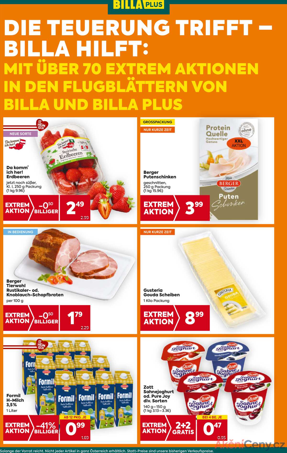 Leták BILLA Rakousko 16.10.-22.10.2025 - BILLA PLUS strana 4