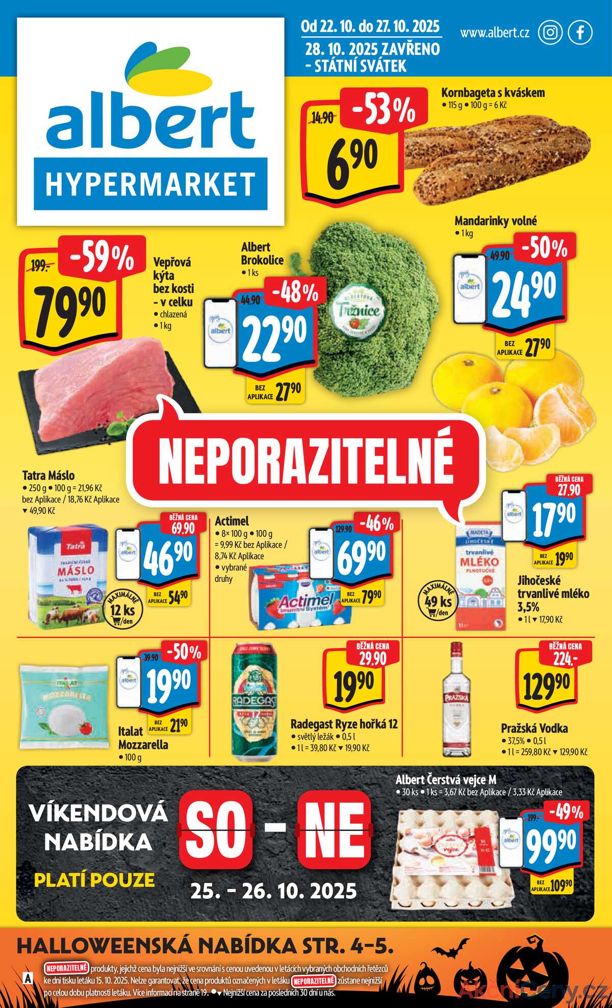Albert  Hypermarket od 22.10. do 27.10.2025 strana 1