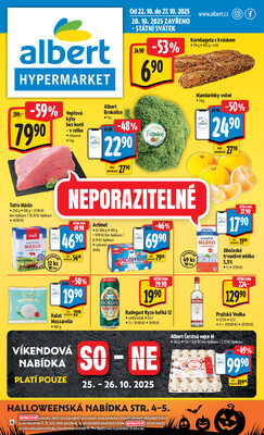 Albert  Hypermarket od 22.10. do 27.10.2025