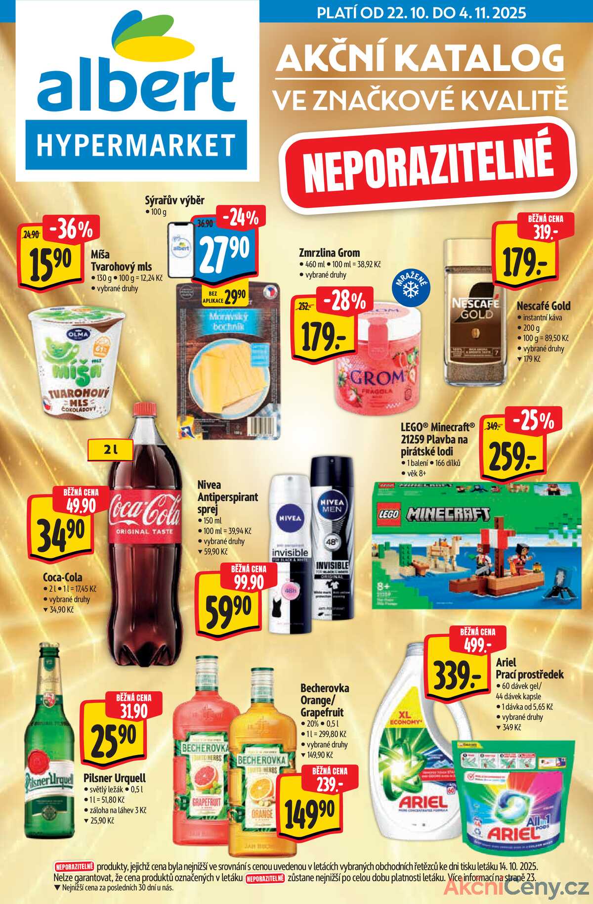 Albert  Hypermarket katalog Brand od 22.10. do 4.11.2025 strana 1