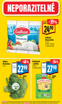 Albert Supermarket Jihomoravský od 22.10. do 27.10.2025