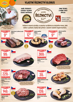 Akční leták Globus 22.10. - 27.10.2025 - Globus Praha - Čakovice
