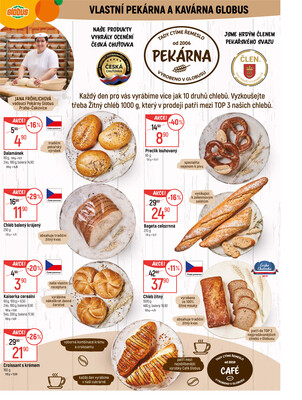 Akční leták Globus 22.10. - 27.10.2025 - Globus Praha - Čakovice