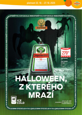 Akční leták Globus 22.10. - 27.10.2025 - Globus Praha - Zličín