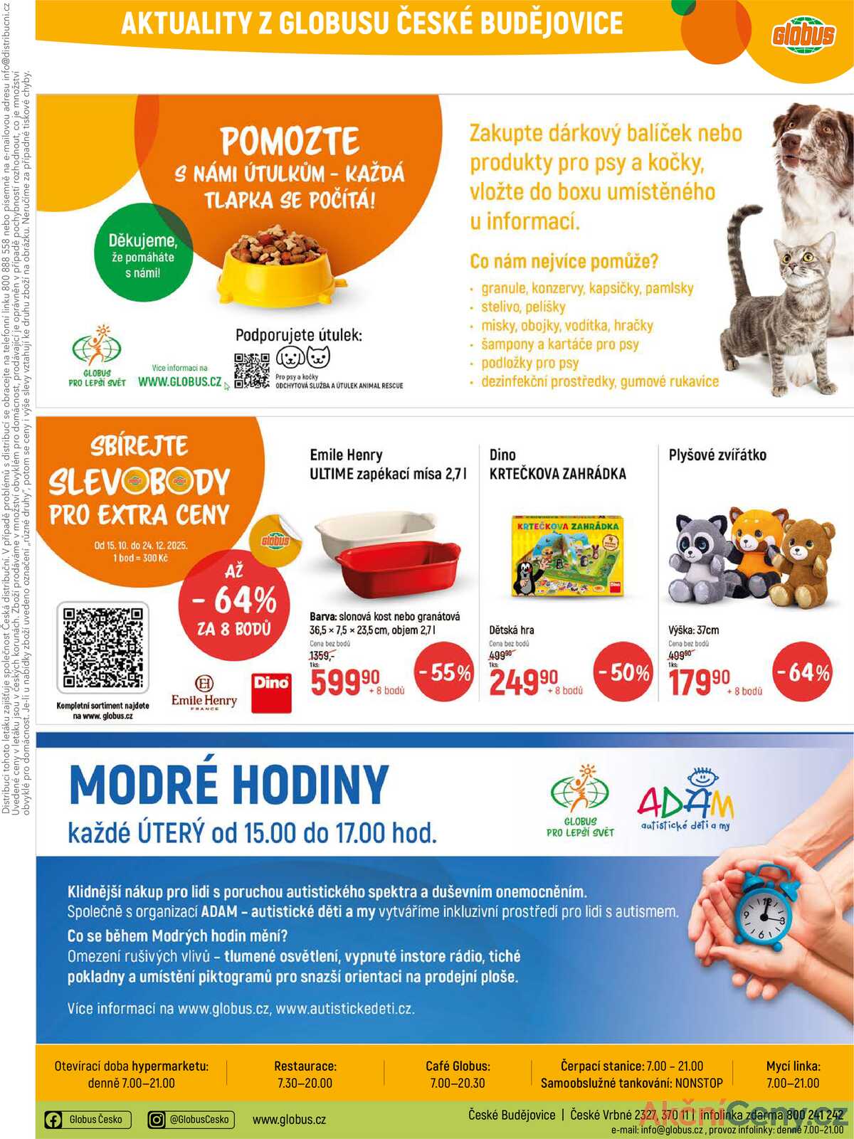 Akční leták Globus 22.10. - 27.10.2025 - Globus České Budějovice strana 39
