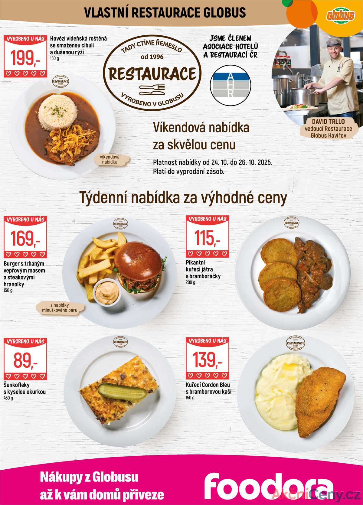 Akční leták Globus 22.10. - 27.10.2025 - Globus Havířov strana 8