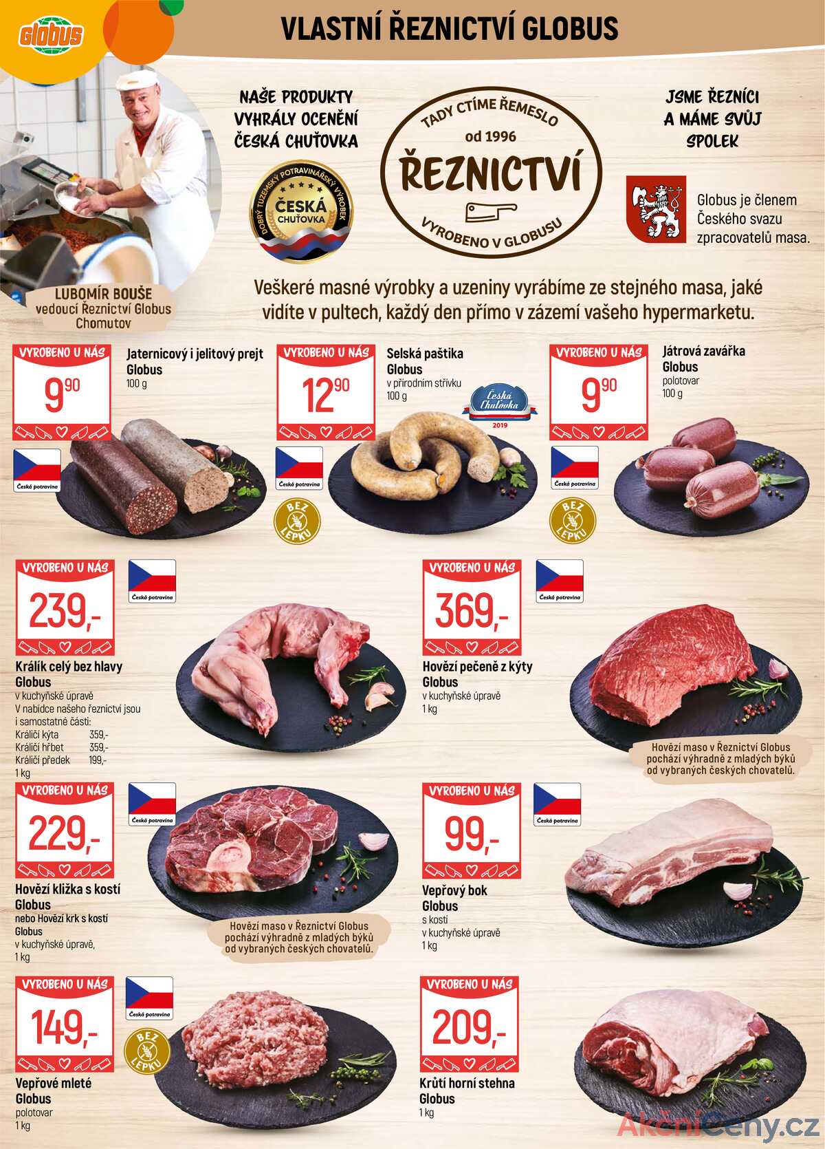 Akční leták Globus 22.10. - 27.10.2025 - Globus Chomutov strana 5