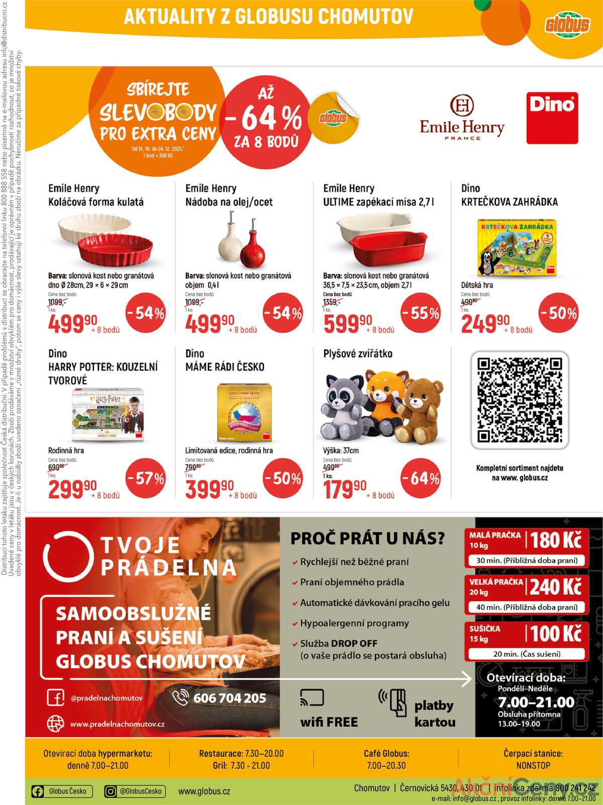 Akční leták Globus 22.10. - 27.10.2025 - Globus Chomutov strana 39