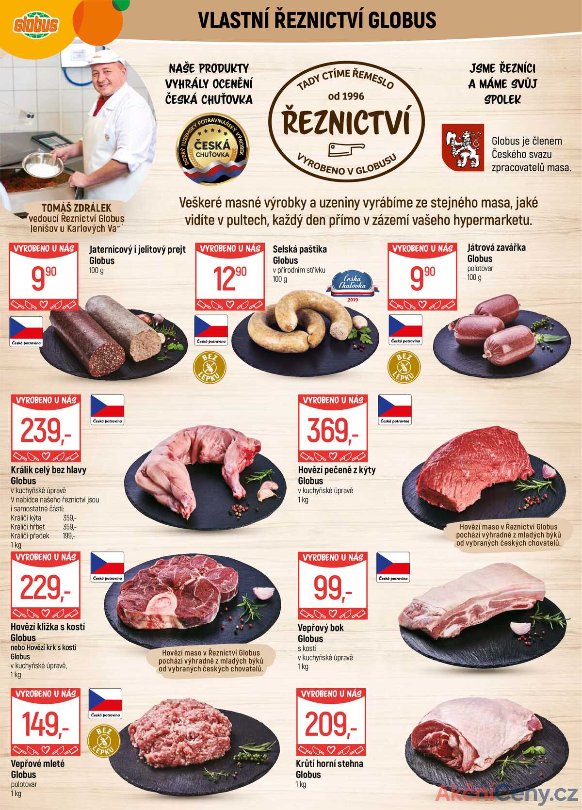 Akční leták Globus 22.10. - 27.10.2025 - Globus Jenišov u Karlových Varů strana 5