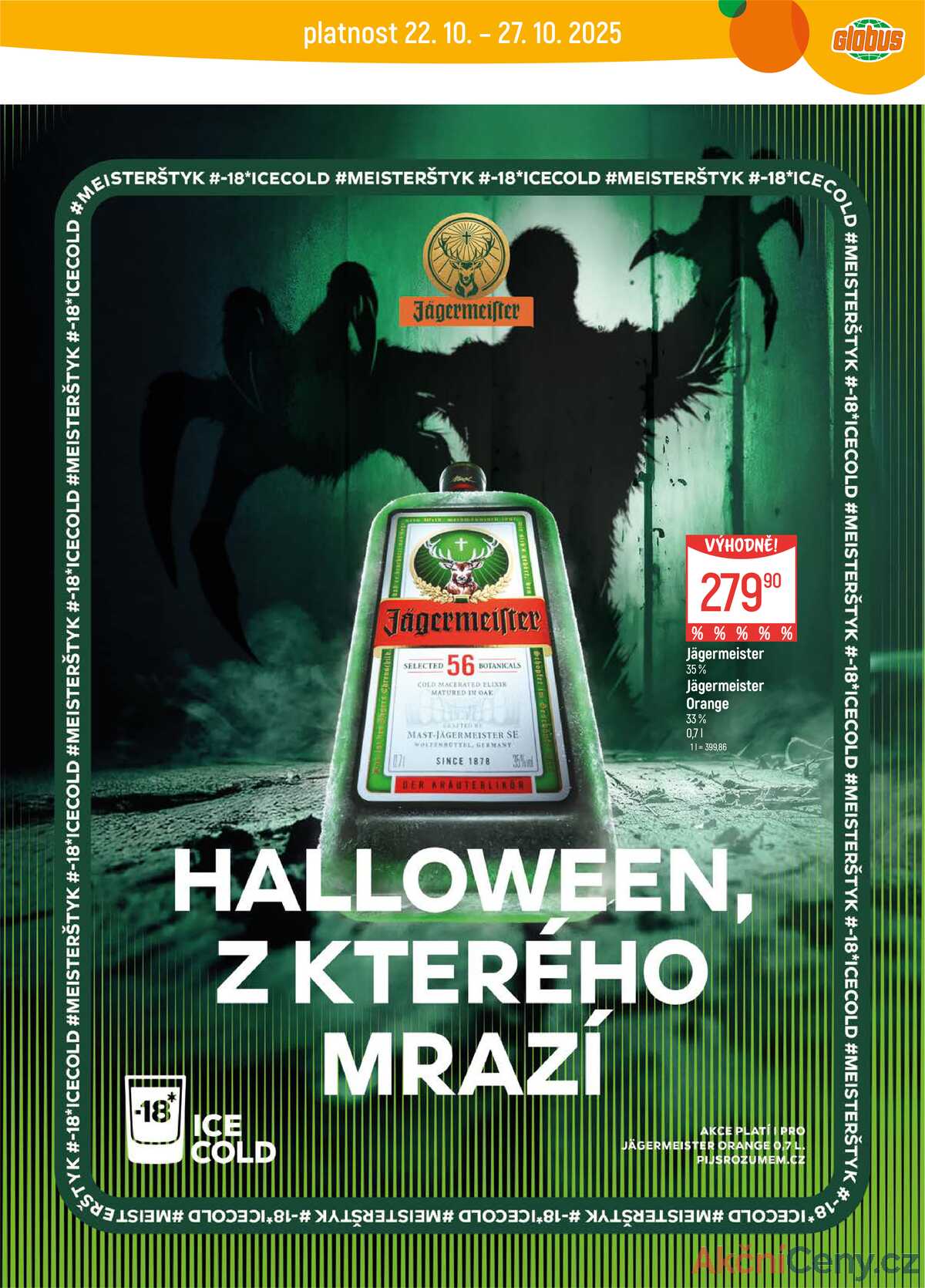 Akční leták Globus 22.10. - 27.10.2025 - Globus Jenišov u Karlových Varů strana 6