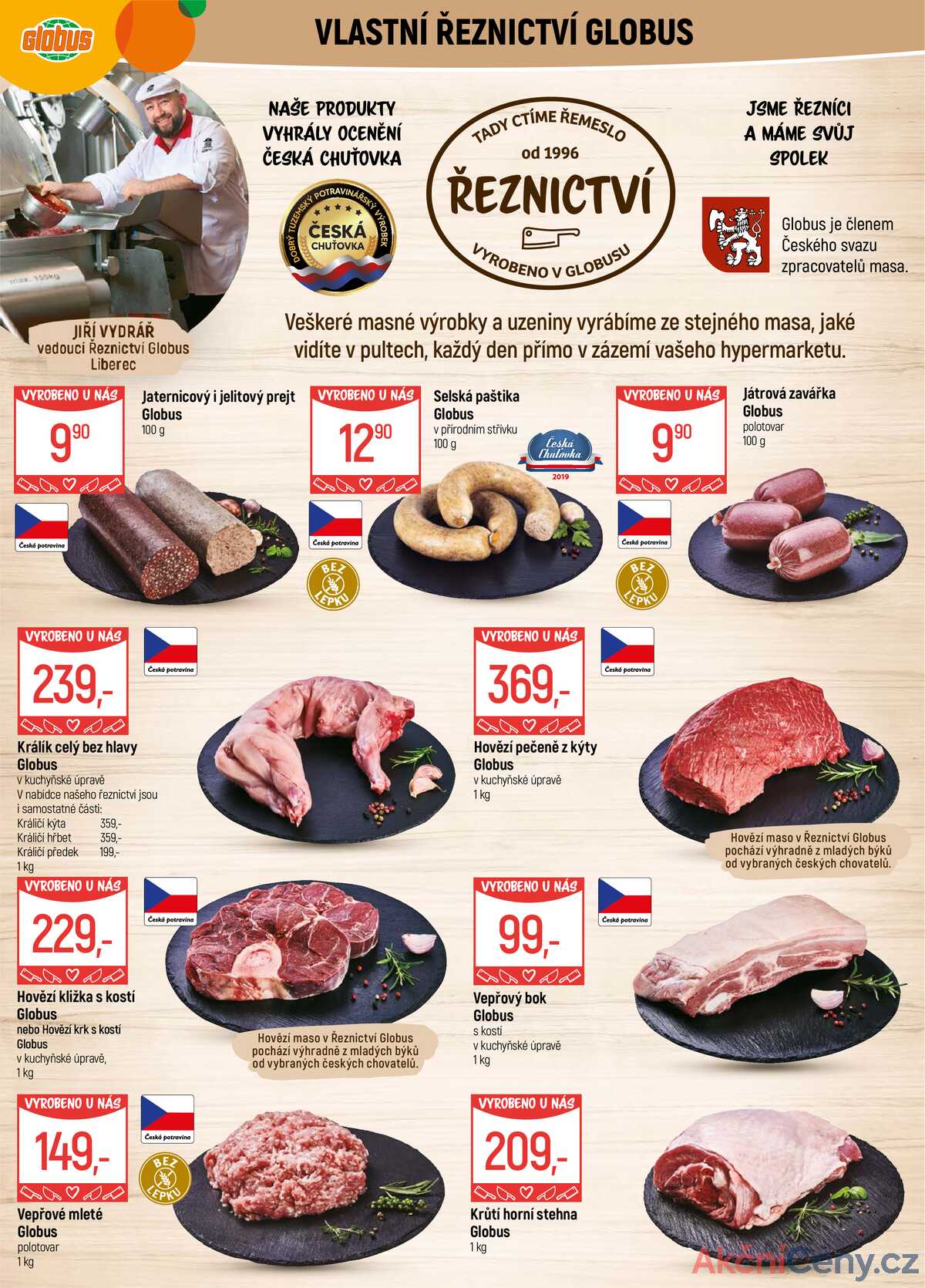 Akční leták Globus 22.10. - 27.10.2025 - Globus Liberec strana 5