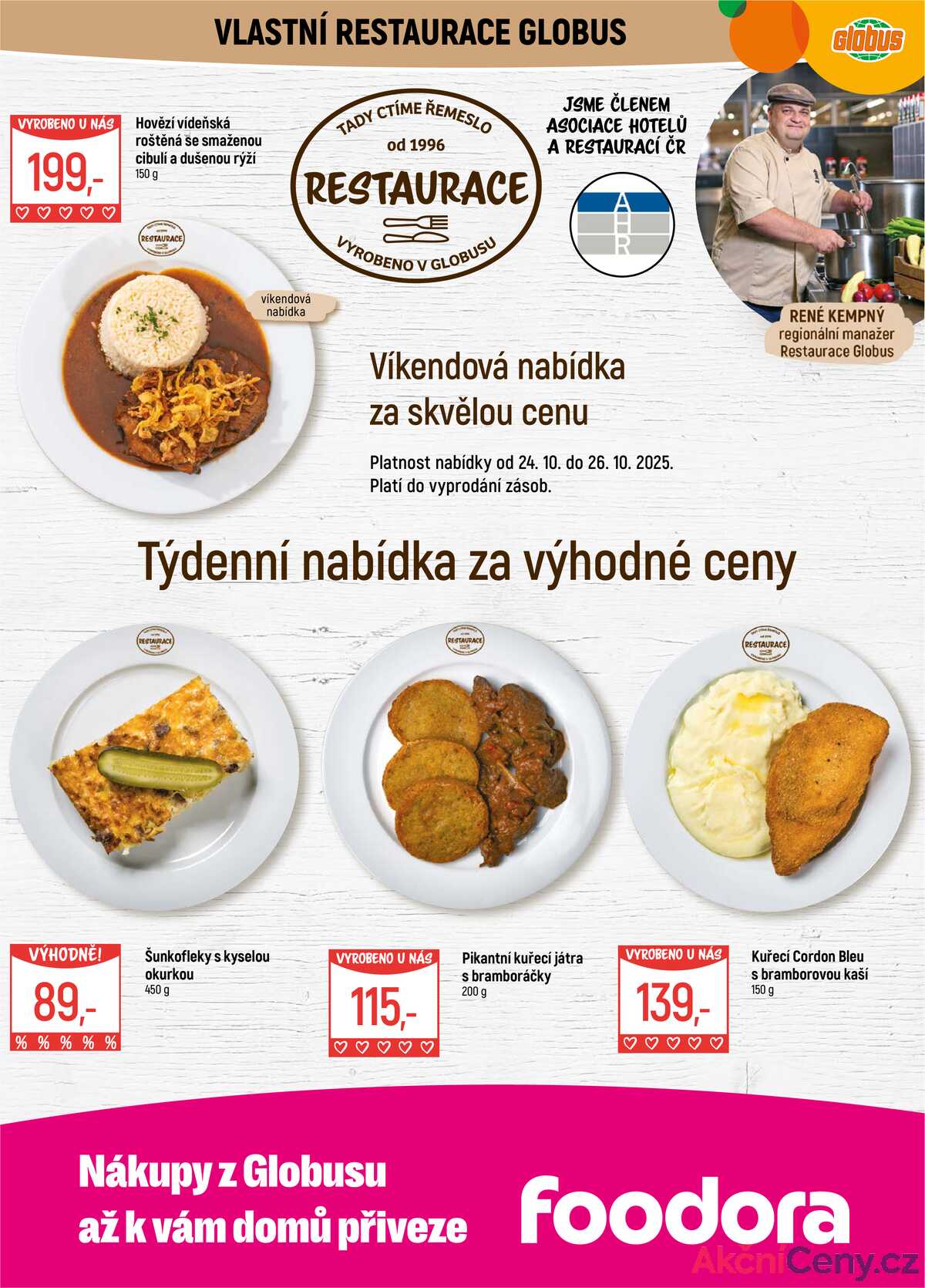 Akční leták Globus 22.10. - 27.10.2025 - Globus Liberec strana 8
