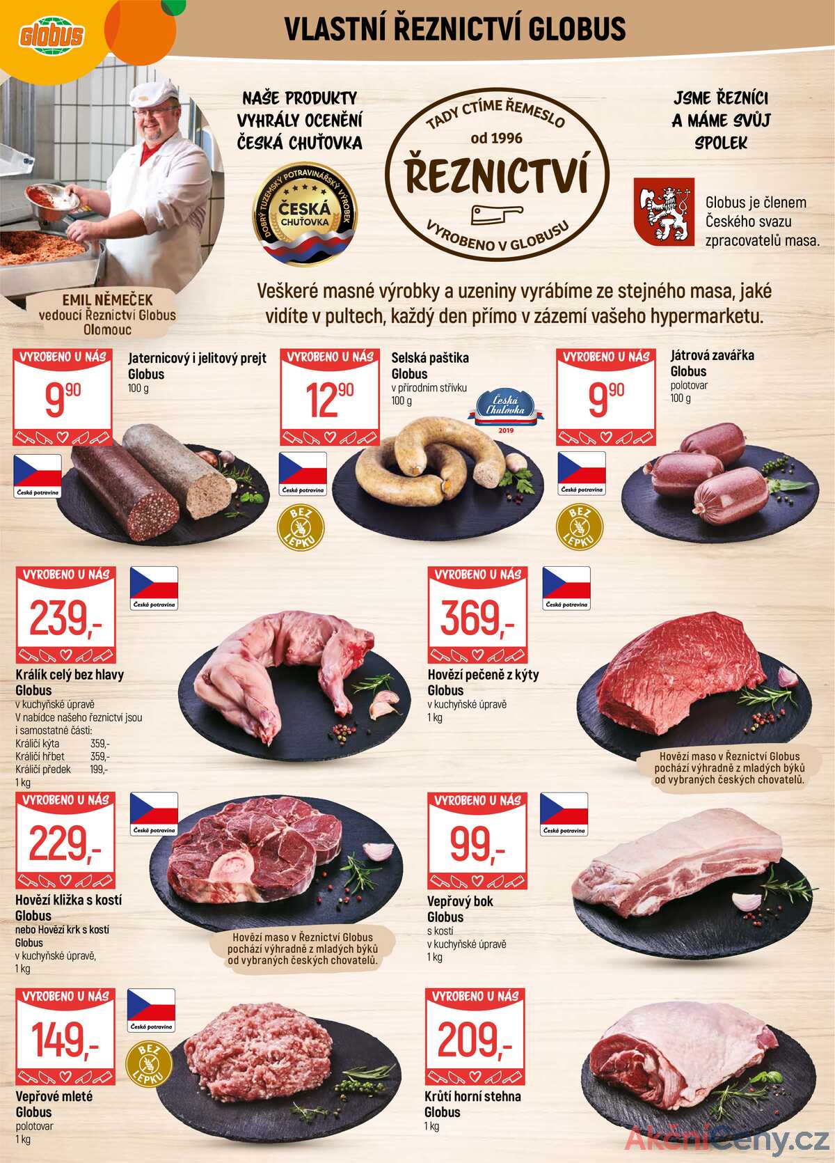Akční leták Globus 22.10. - 27.10.2025 - Globus Olomouc strana 5