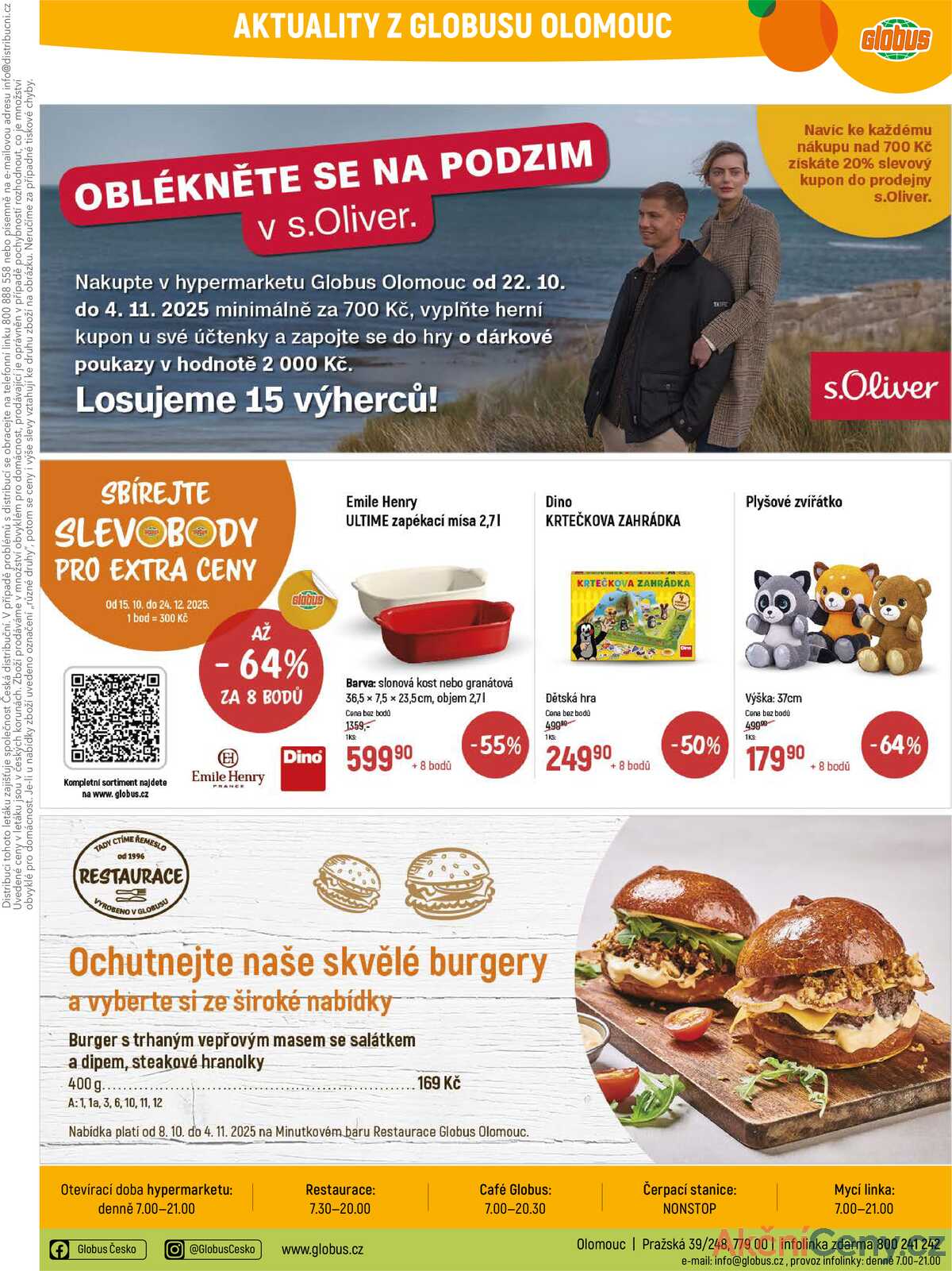 Akční leták Globus 22.10. - 27.10.2025 - Globus Olomouc strana 39