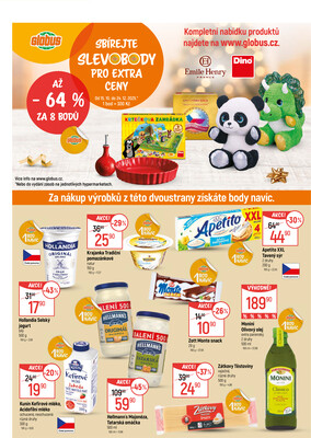 Akční leták Globus 22.10. - 4.11.2025 - Globus Opava