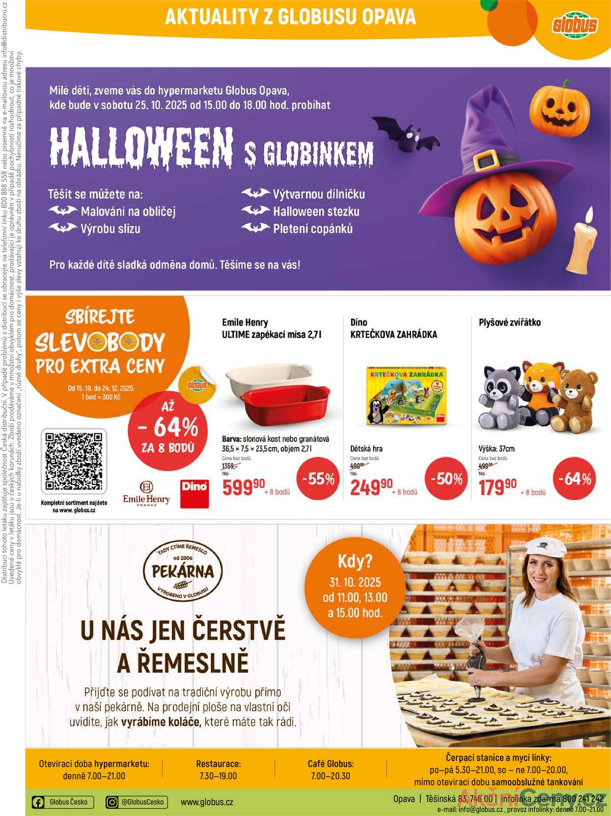 Akční leták Globus 22.10. - 27.10.2025 - Globus Opava strana 39