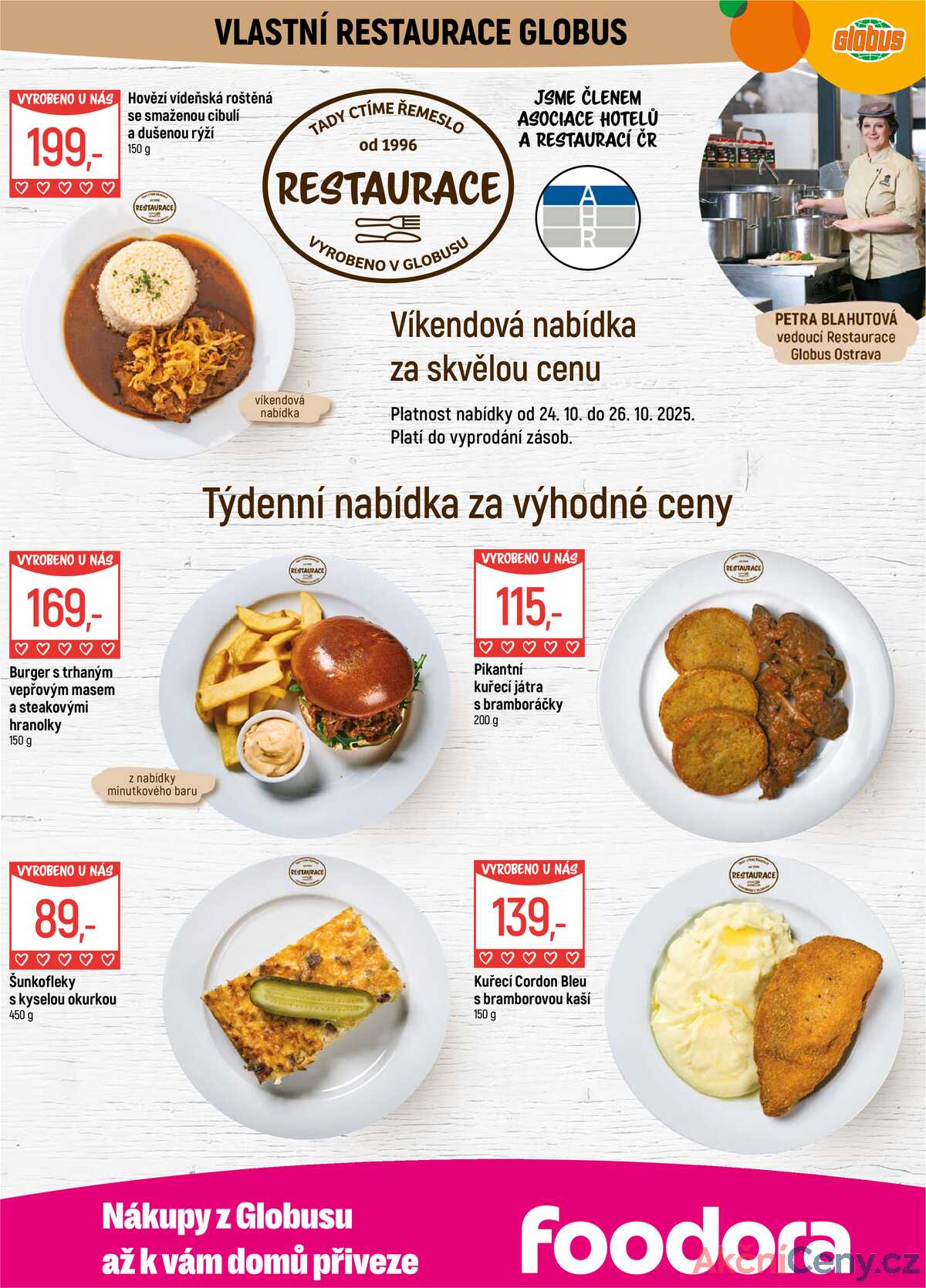 Akční leták Globus 22.10. - 27.10.2025 - Globus Ostrava strana 8