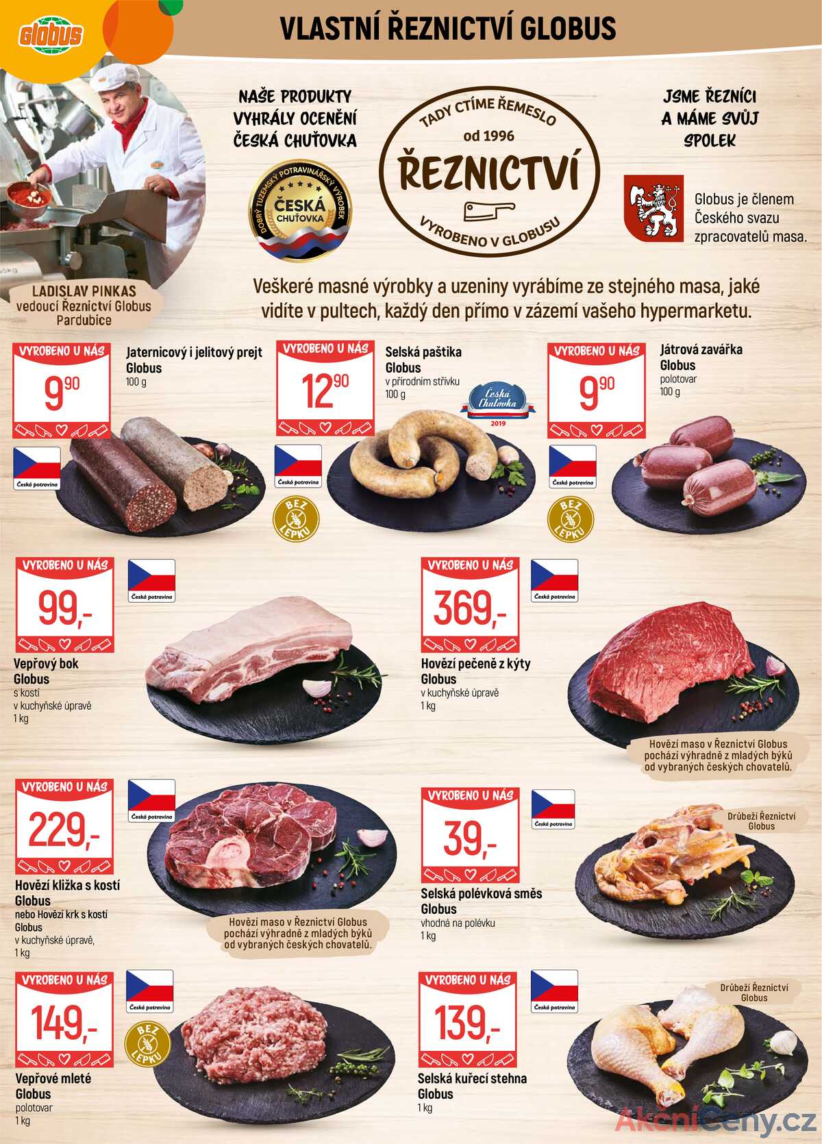 Akční leták Globus 22.10. - 27.10.2025 - Globus Pardubice strana 5