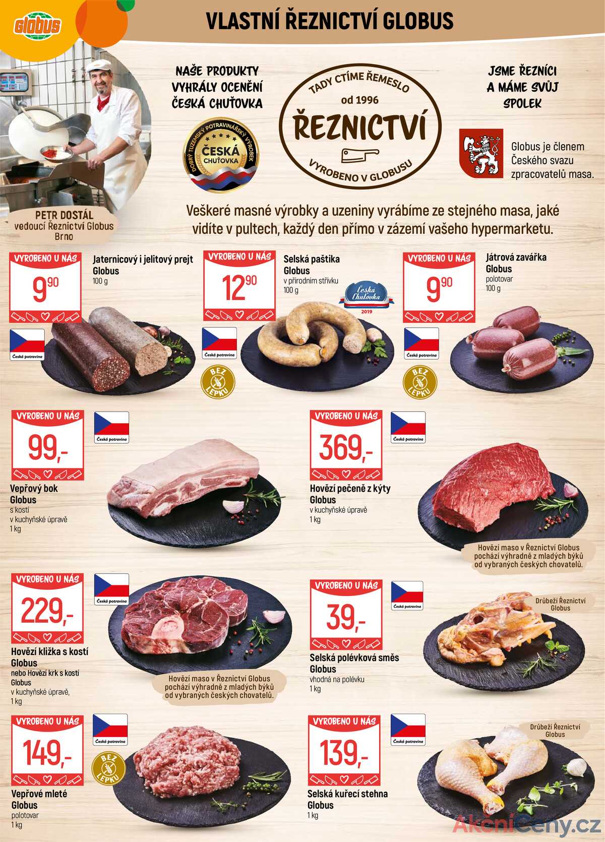 Akční leták Globus 22.10. - 27.10.2025 - Globus Brno Ivanovice strana 5