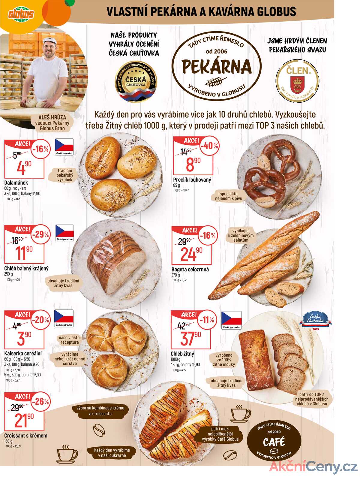 Akční leták Globus 22.10. - 27.10.2025 - Globus Brno Ivanovice strana 7