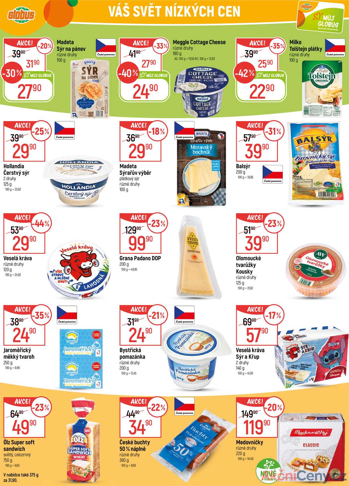 Akční leták Globus 22.10. - 27.10.2025 - Globus Brno Ivanovice strana 21
