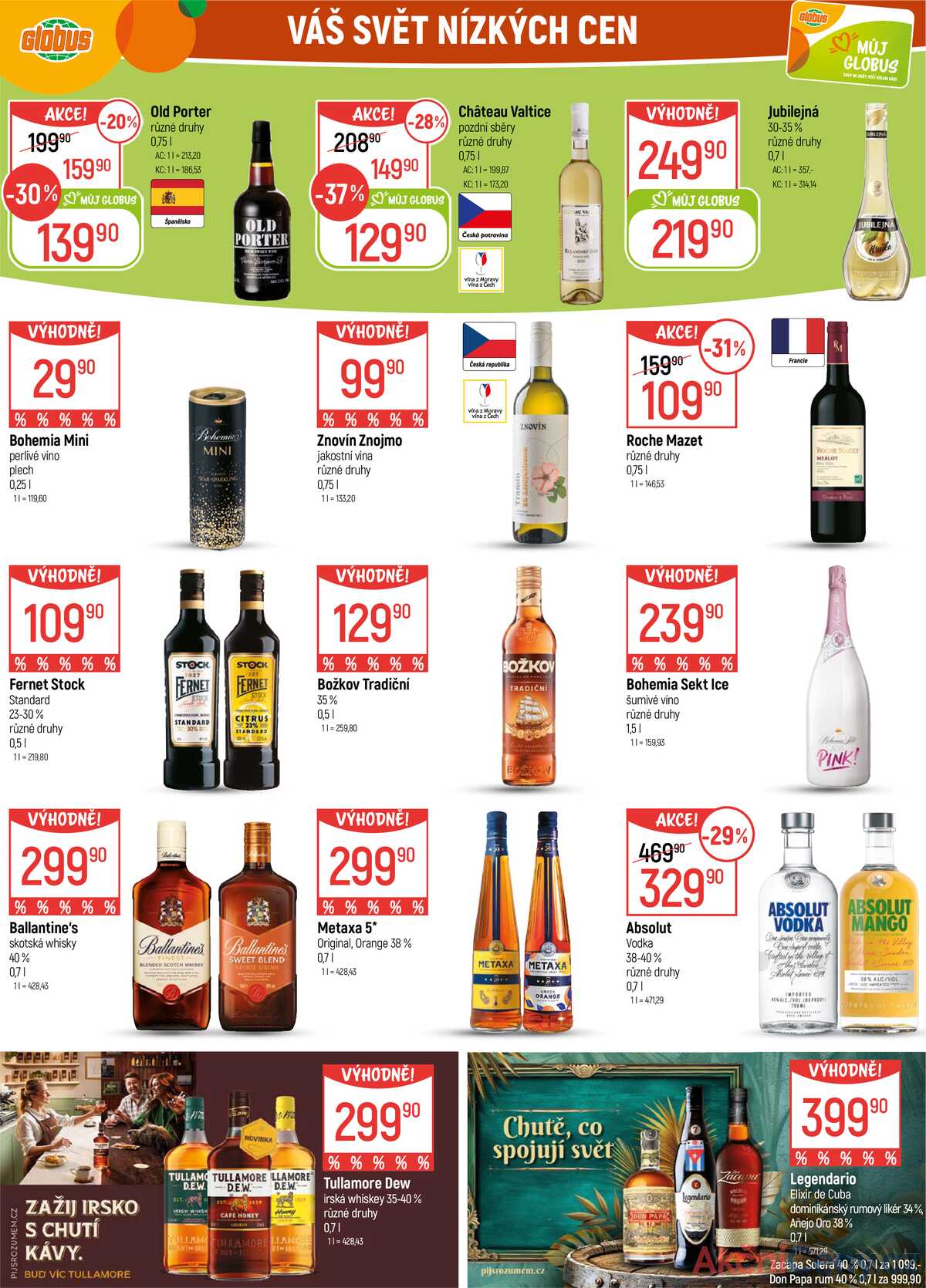 Akční leták Globus 22.10. - 27.10.2025 - Globus Brno Ivanovice strana 28