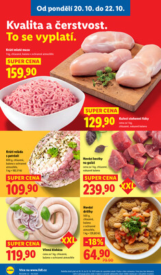 Lidl od 20.10. do 22.10.2025