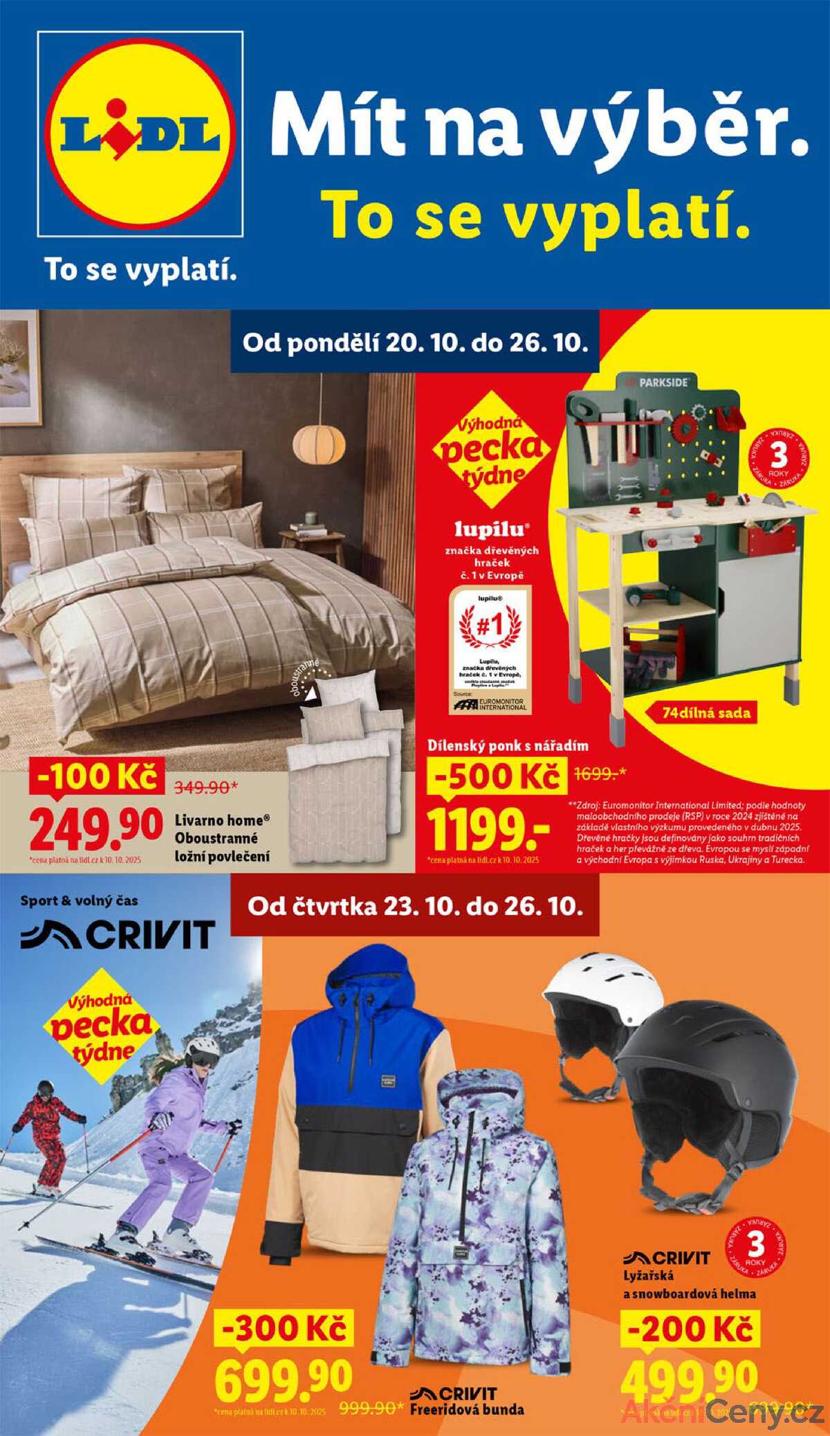 Lidl Spotřební zboží 20.10. - 26.10. strana 1