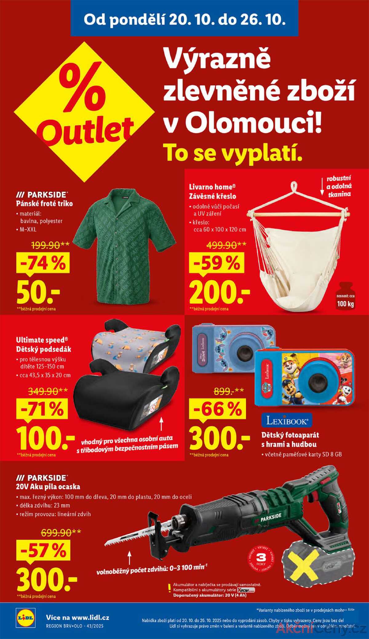 Lidl Spotřební zboží 20.10. - 26.10. strana 3
