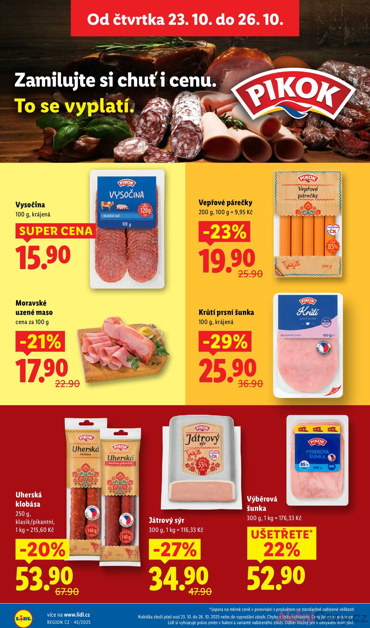 Lidl Čtvrtek od 23.10. do 26.10.2025 strana 12