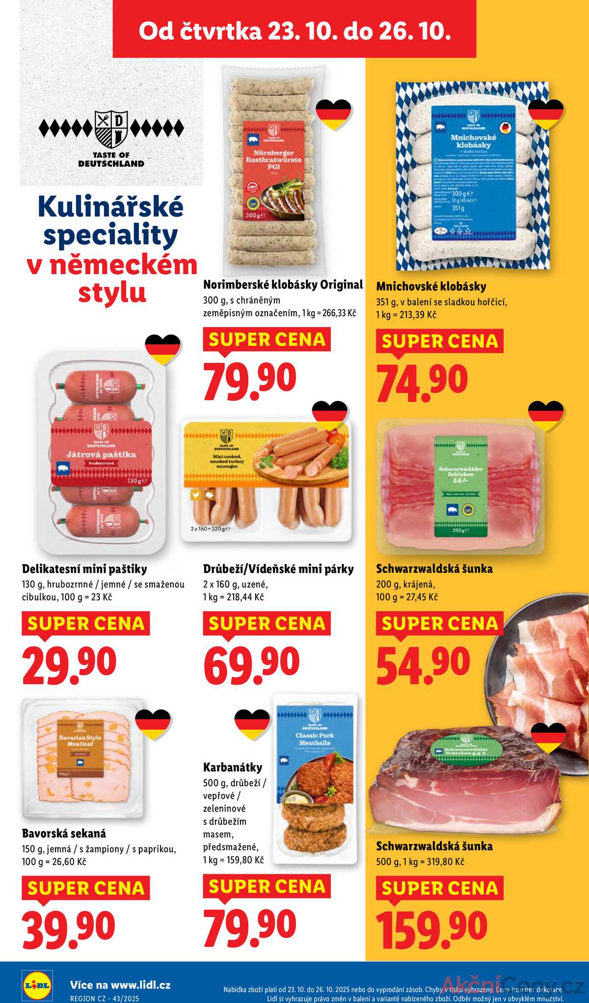 Lidl Čtvrtek od 23.10. do 26.10.2025 strana 14