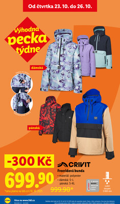 Lidl Čtvrtek od 23.10. do 26.10.2025