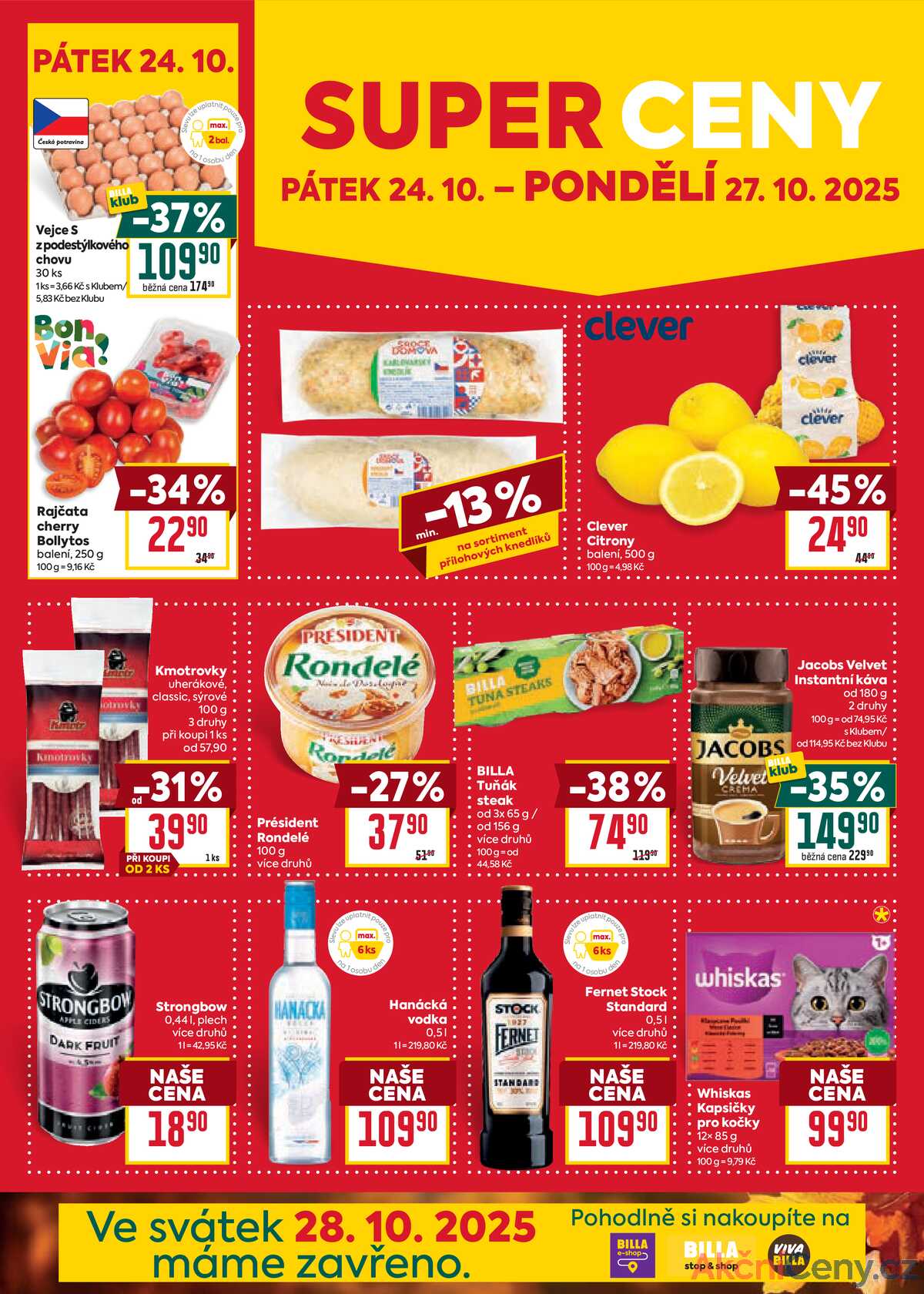 Billa  od 22.10. do 28.10.2025 strana 37