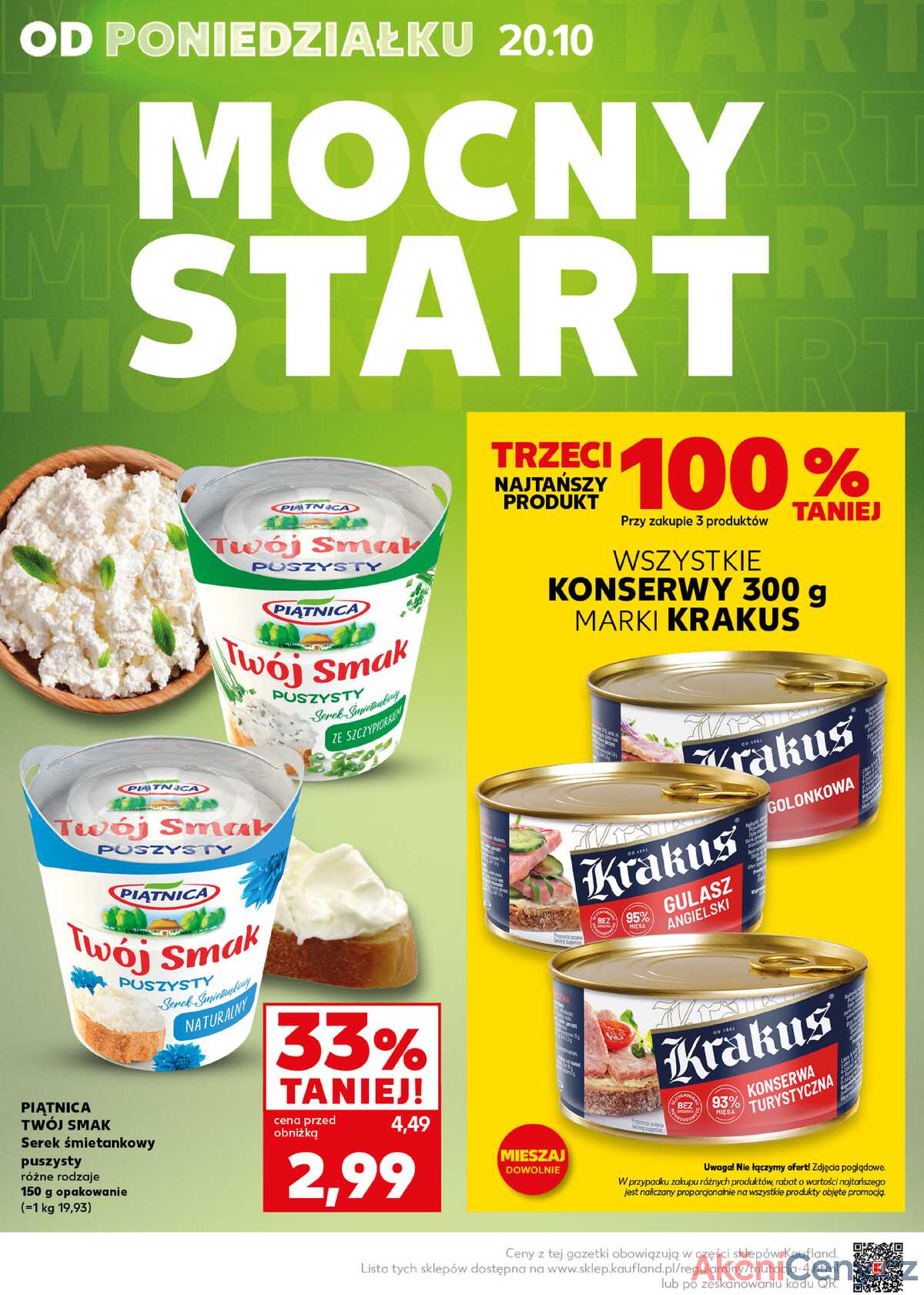 Leták Kaufland Polsko 20.10.-22.10.2025 - Silný start strana 4