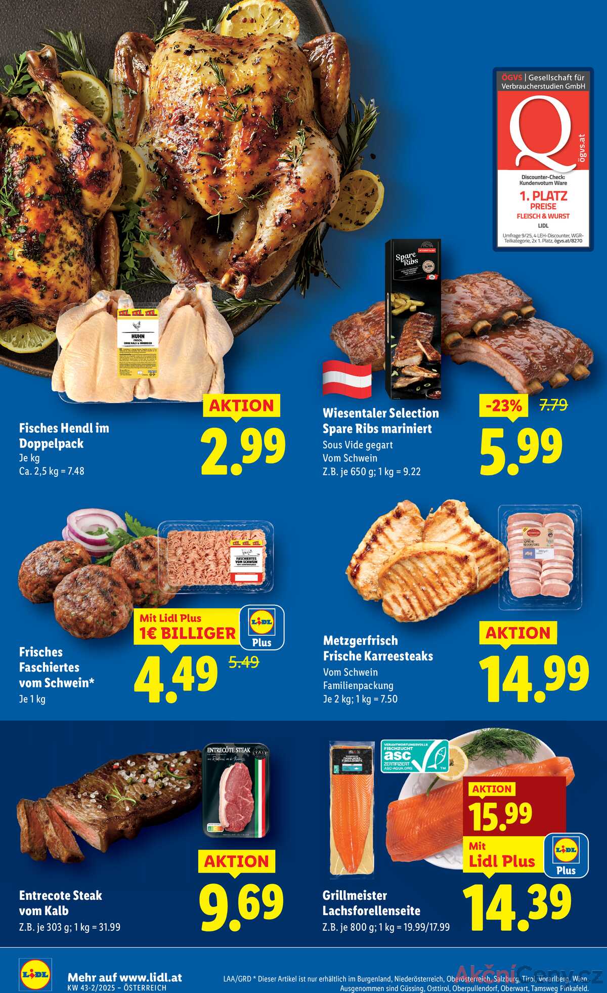 Leták Lidl Rakousko 23.10.-29.10.2025 strana 8