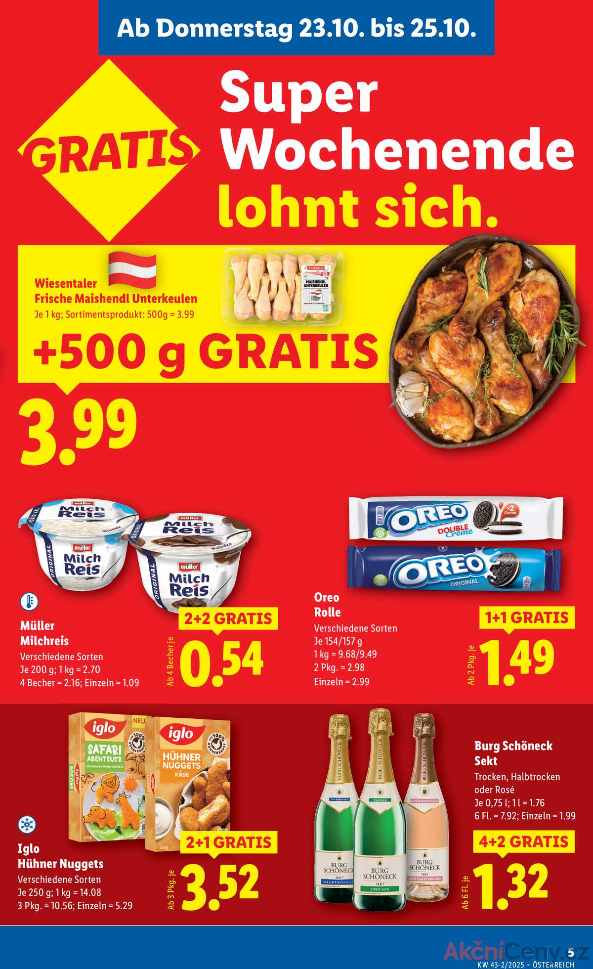 Leták Lidl Rakousko 23.10.-29.10.2025 strana 9
