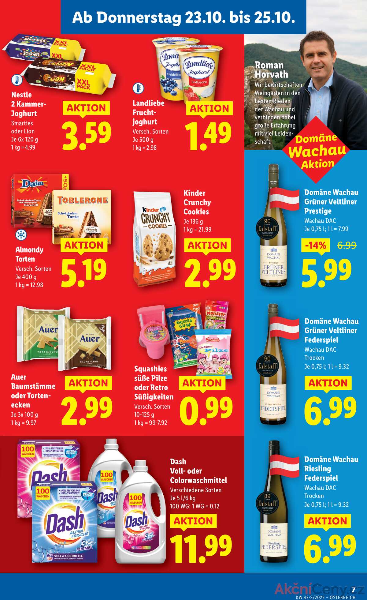 Leták Lidl Rakousko 23.10.-29.10.2025 strana 11