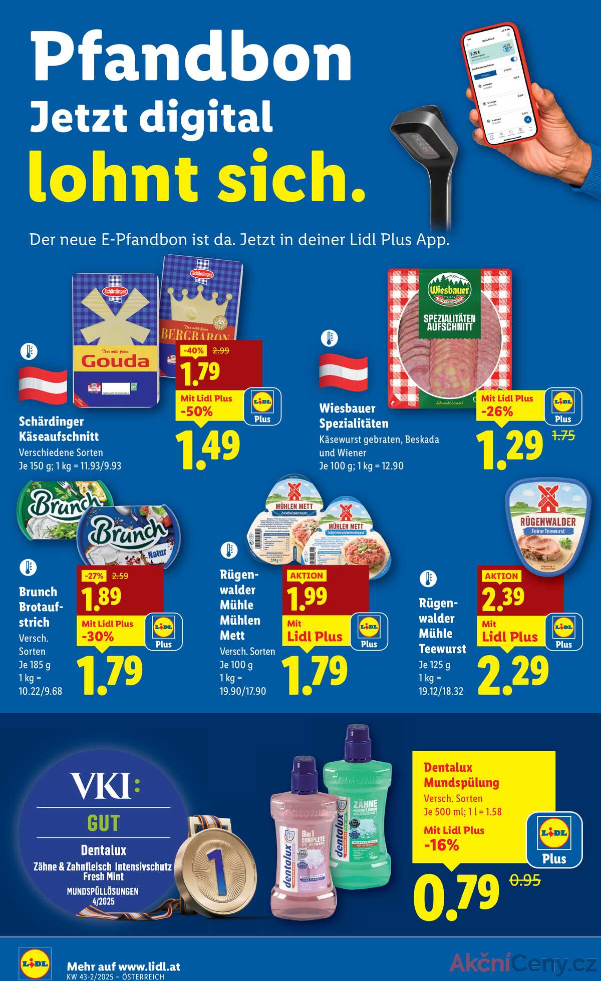Leták Lidl Rakousko 23.10.-29.10.2025 strana 12