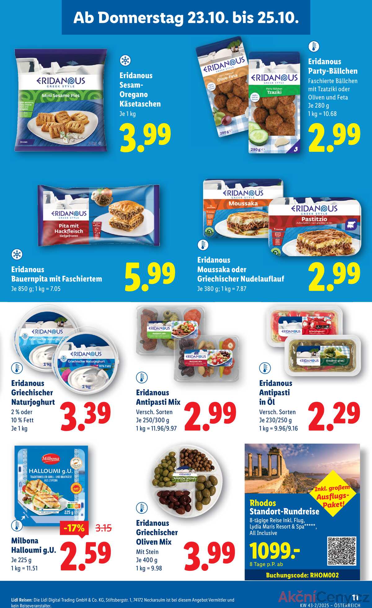 Leták Lidl Rakousko 23.10.-29.10.2025 strana 15