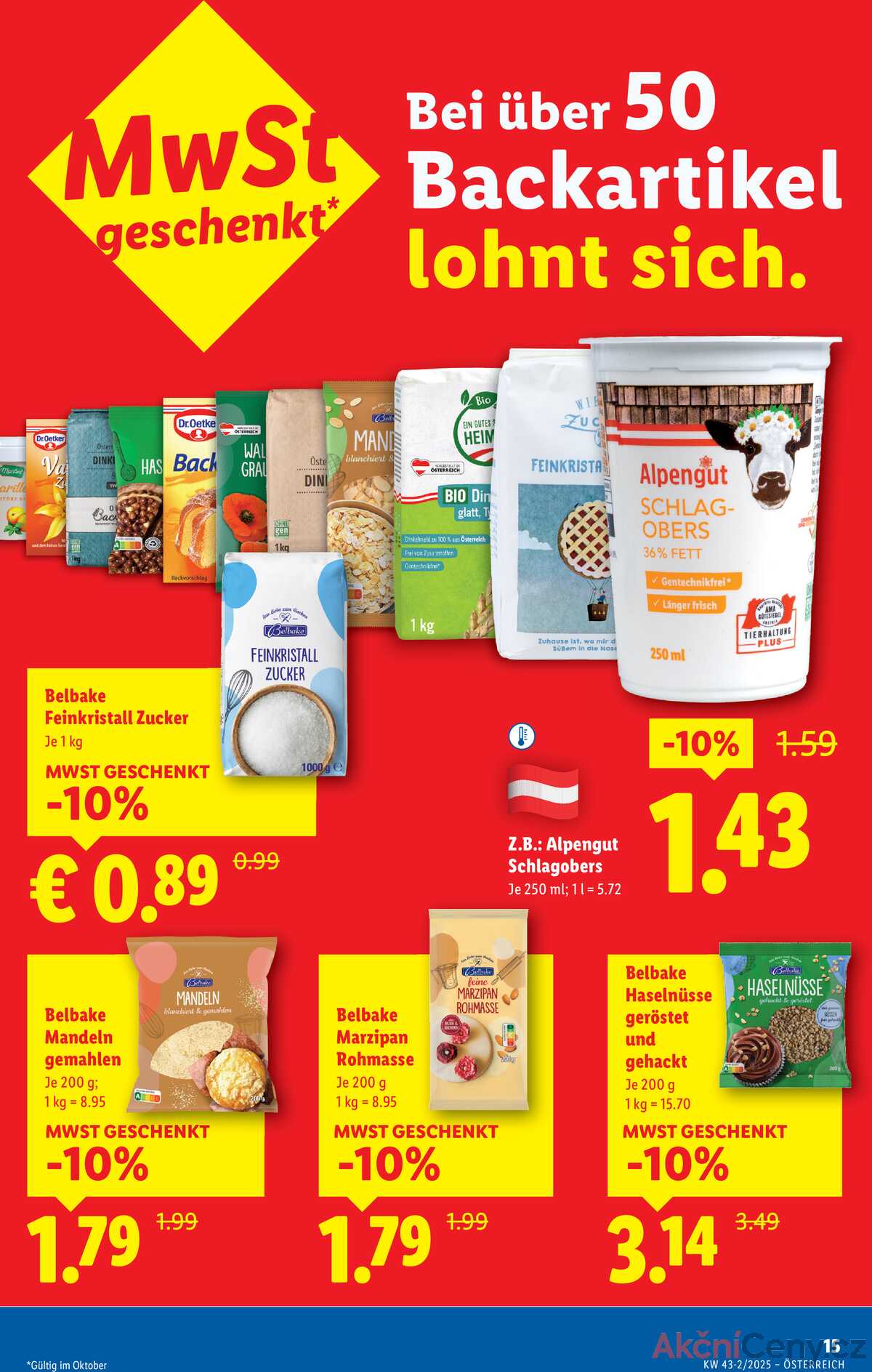 Leták Lidl Rakousko 23.10.-29.10.2025 strana 19