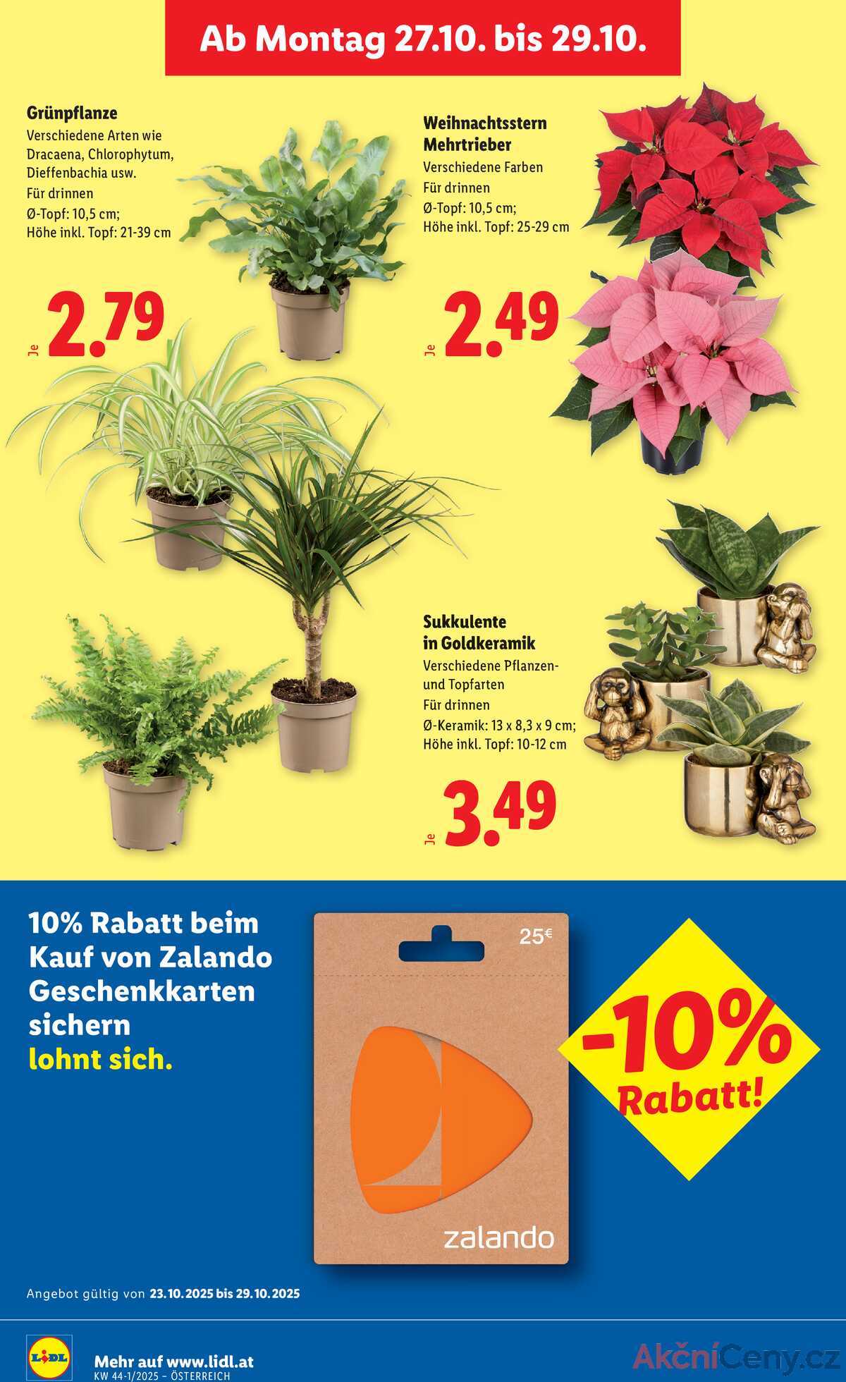 Leták Lidl Rakousko 23.10.-29.10.2025 strana 30