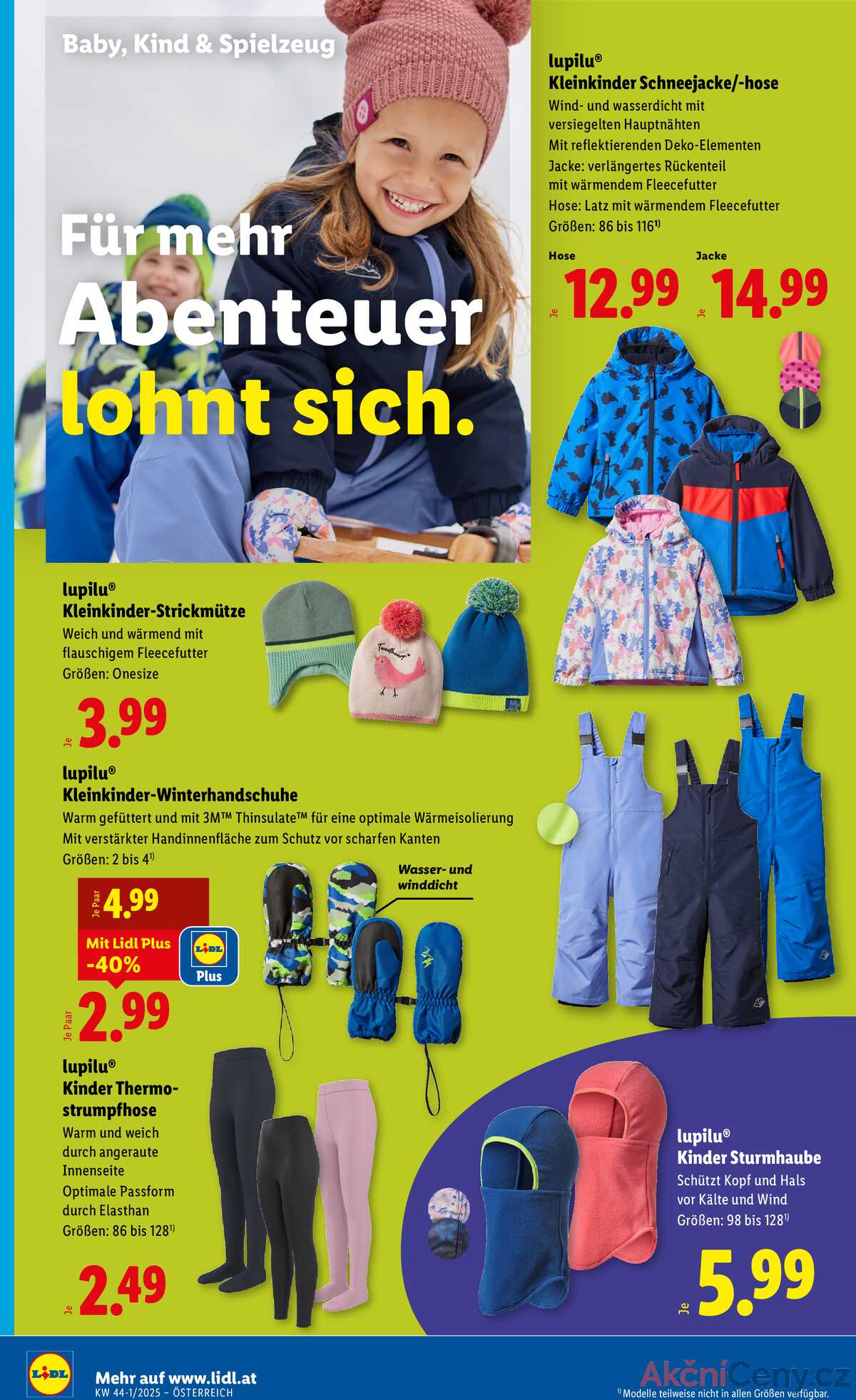 Leták Lidl Rakousko 23.10.-29.10.2025 strana 34