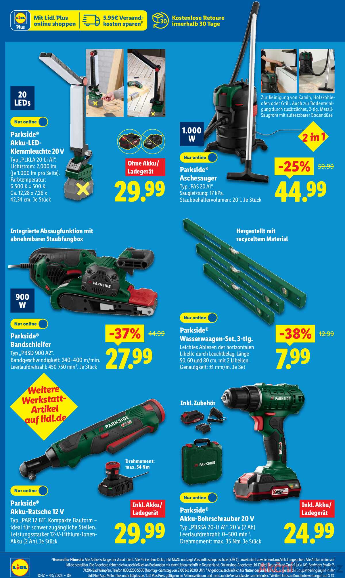 Leták Lidl Německo 20.10.-25.10.2025 strana 6