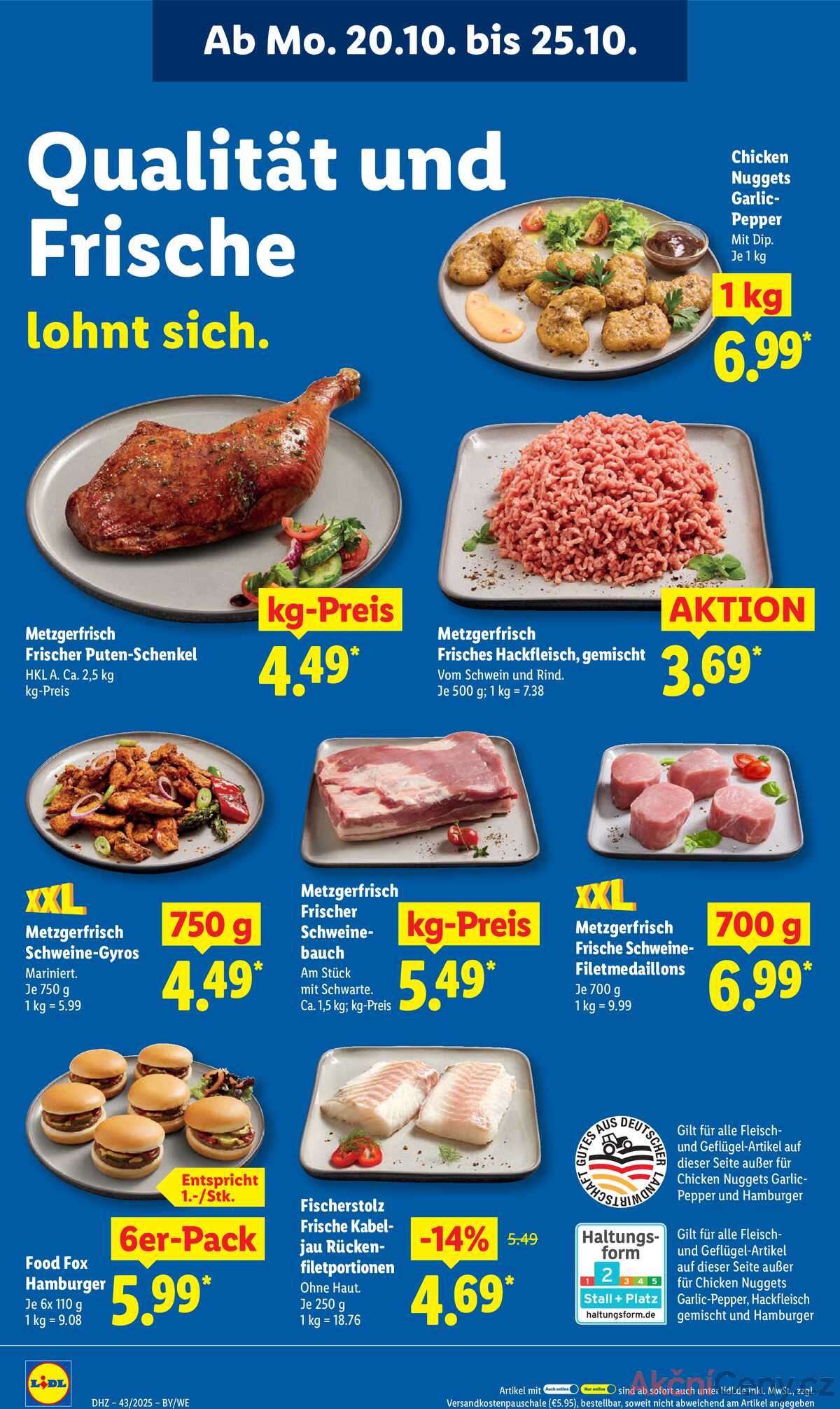 Leták Lidl Německo 20.10.-25.10.2025 strana 8