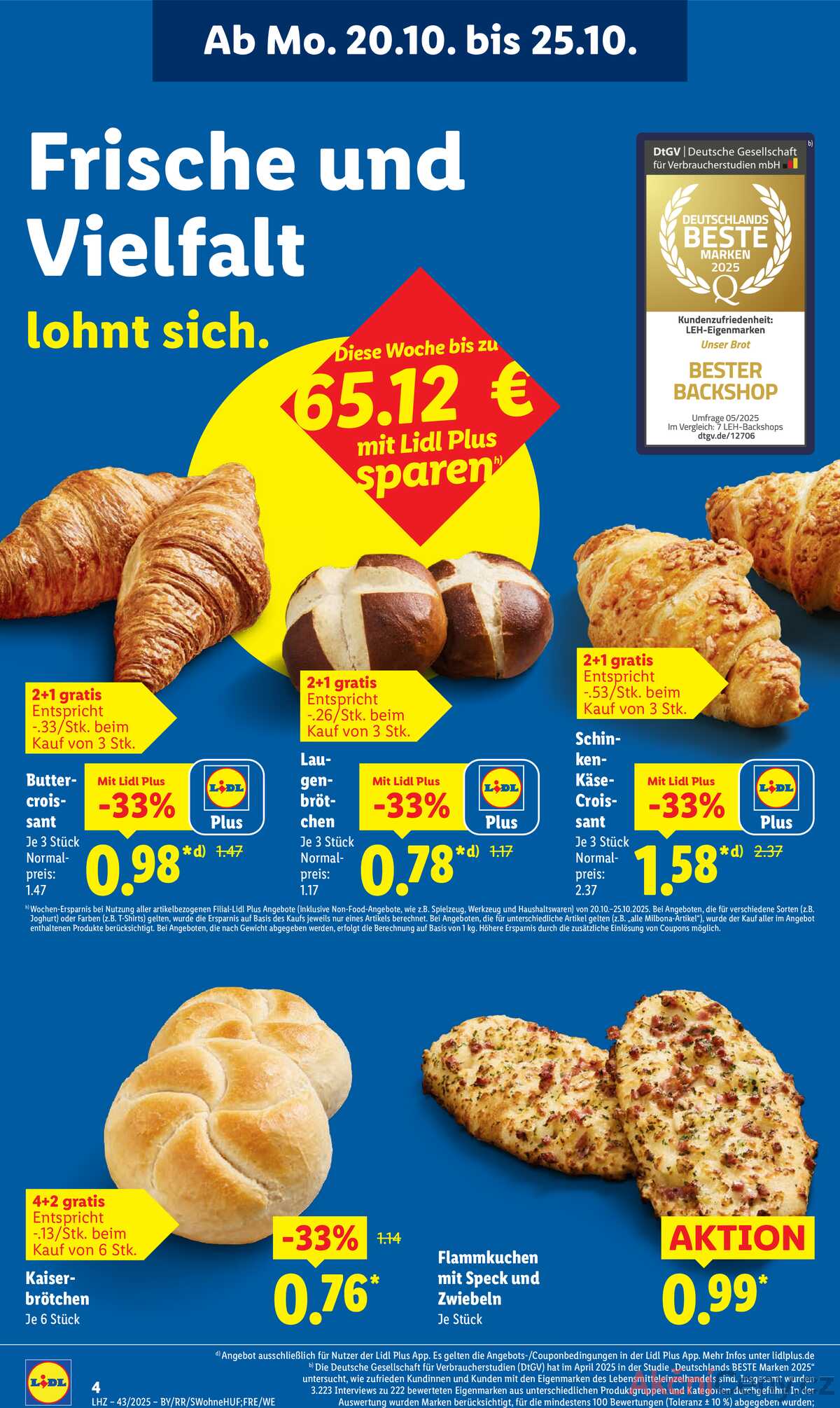 Leták Lidl Německo 20.10.-25.10.2025 strana 10
