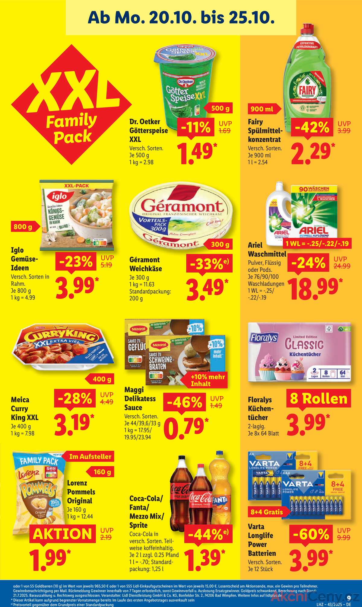Leták Lidl Německo 20.10.-25.10.2025 strana 19