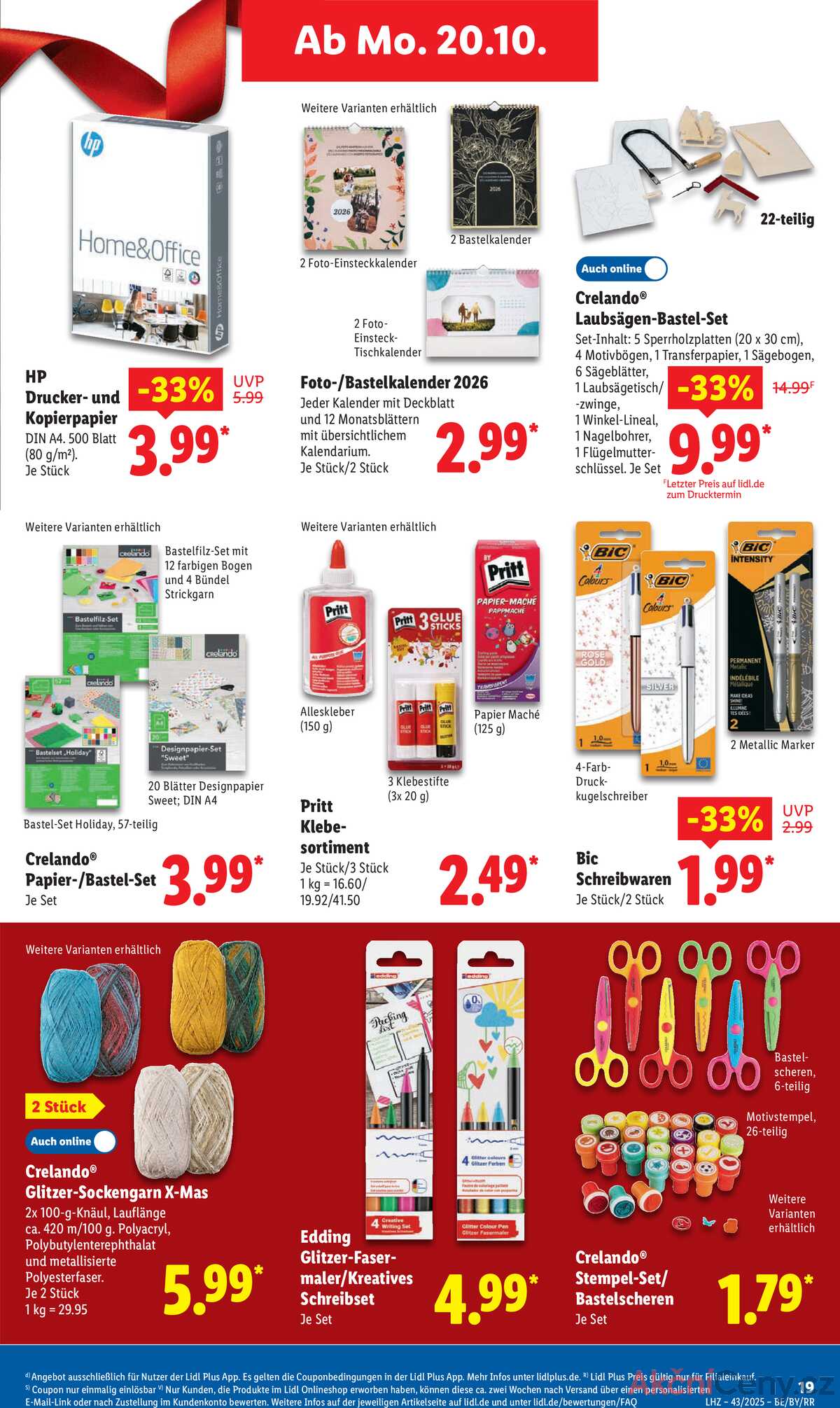 Leták Lidl Německo 20.10.-25.10.2025 strana 33