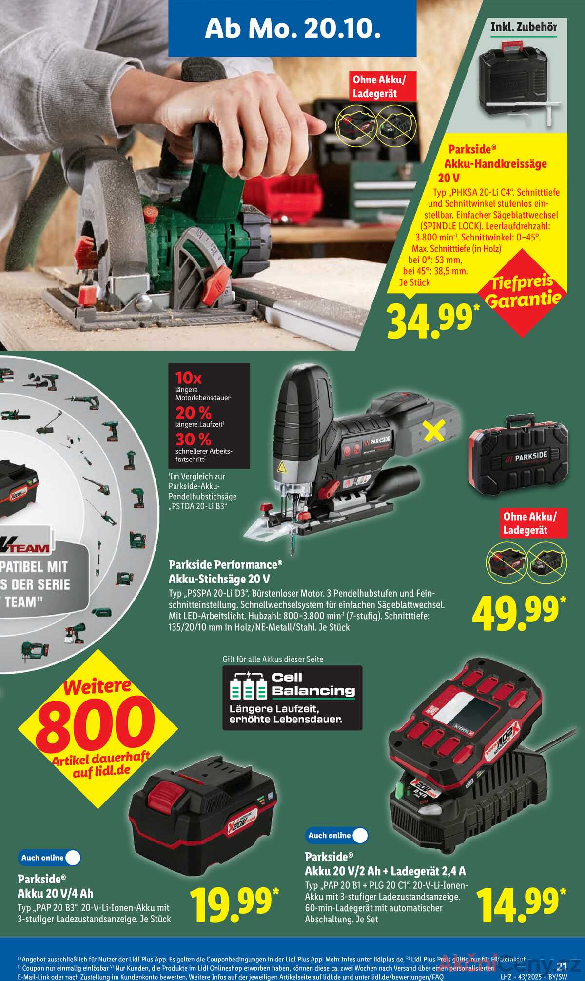 Leták Lidl Německo 20.10.-25.10.2025 strana 35